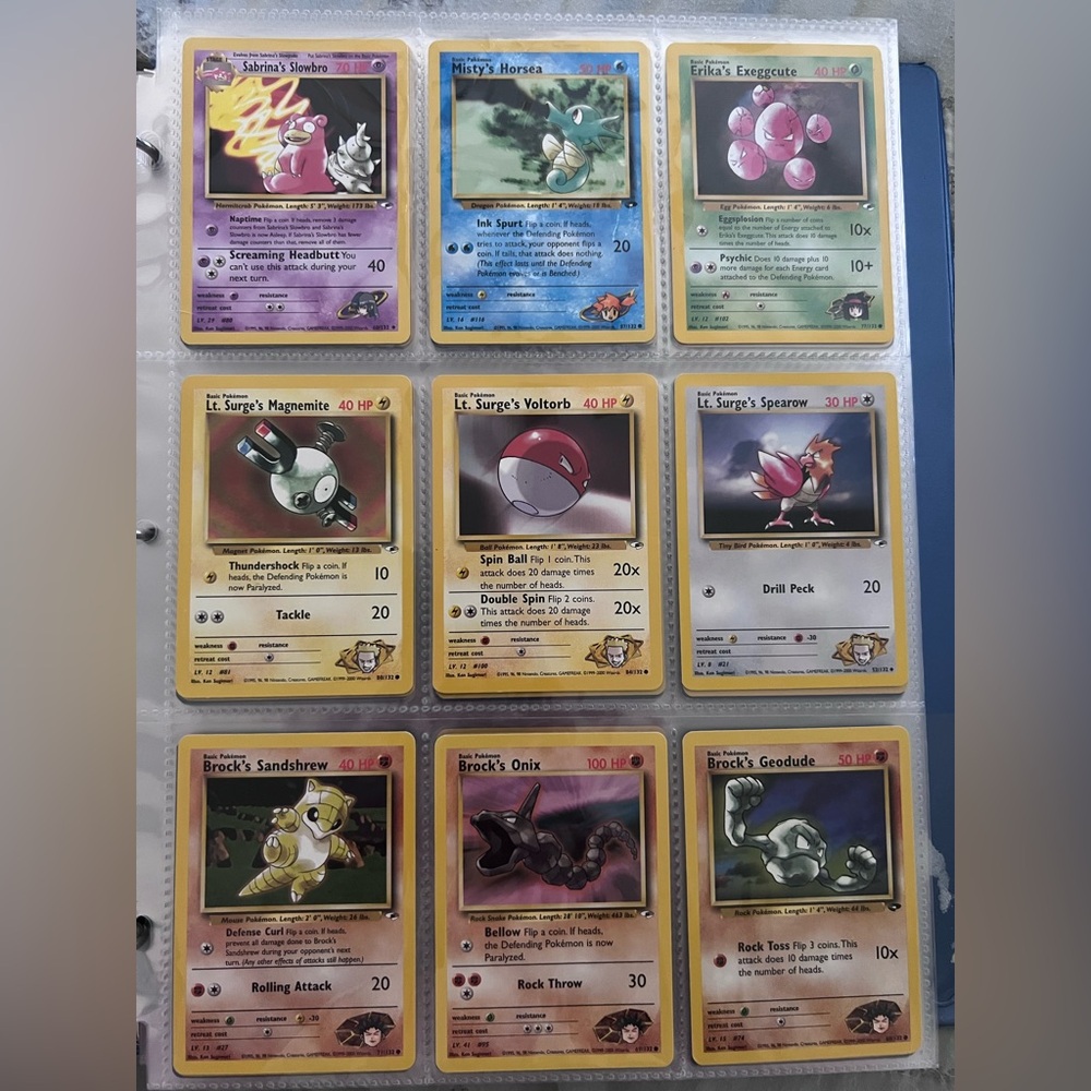 Gym Heroes - Pokémon Card Bundle